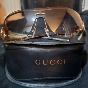 Gucci Women's Brown Sunglasses